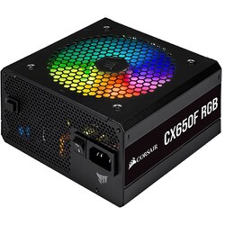 s*o様 Corsair CX650F RGB CP-9020217-JP 新品 Amazon.co.jp: Corsair CX650F RGB -Black- 650W フルモジュラー