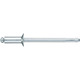 POP オープンタイプリベット（皿頭スチール製）SK-42-BS（1000本入り） SK42BS