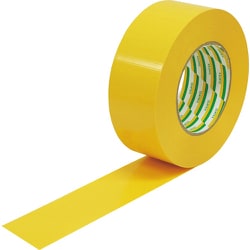 パイオラン テープ 耐久ラインテープ イエロー/黄 50mm×50m 耐久性・耐摩耗性・隠ぺい性良好 日本製 TL15YE50MM