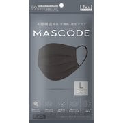 L01 マスコード 不織布マスク プレーン Lサイズ