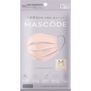 M01 マスコード 不織布マスク プレーン Mサイズ