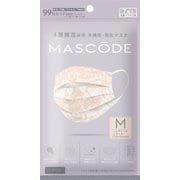 M04 マスコード 不織布マスク レース Mサイズ