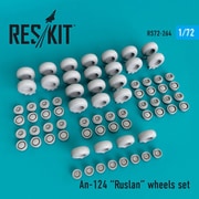 RSK72-0264 An-124 ルスラン ホイールセット モデルズビット用 [1/72スケール レジン製ディティールアップパーツ]