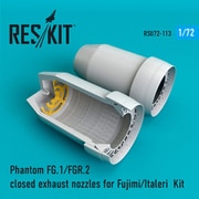RSKU72-0113 ファントム FG.1/FGR.2 アフターバーナー 閉状態 フジミ用 [1/72スケール レジン製ディティールアップパーツ]