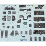 QNTD48070 F-14D 内装3Dデカール タミヤ用 [1/48スケール 3Dデカール]