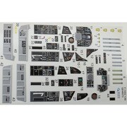 QNTD48073 F-105G 内装3Dデカール ホビーボス用 [1/48スケール 3Dデカール]