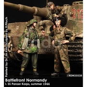 RDM35038 WWII 独 武装親衛隊 第1SS装甲軍団 最後の打合せ 1944年夏 3体セット [1/35スケール レジン製ミリタリーフィギュア]