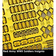 RDM35PE05 WWII 露/ソ ロシア赤軍兵士記章エッチングパーツセット [1/35スケール エッチングパーツ]