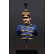 SBMV16005 WW.I オーストリア・ハンガリー帝国 フザール将校胸像 ハンガリー王立軍 [1/16スケール レジン製ミリタリーフィギュア]