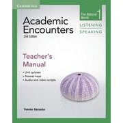 Academic Encounters 2nd Edition Level 1 Teacher's Book's Manual Listening and Speaking [洋書ELT]