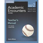 Academic Encounters 2nd Edition Level 2 Teacher's Book's Manual Reading and Writing [洋書ELT]