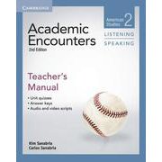 Academic Encounters 2nd Edition Level 2 Teacher's Book's Manual Listening and Speaking [洋書ELT]