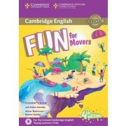 Fun for Starters Movers and Flyers 4th Edition Movers Student's Book with audio with online activities [洋書ELT]