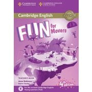Fun for Starters Movers and Flyers 4th Edition Movers Teacher's Book with downloadable audio [洋書ELT]