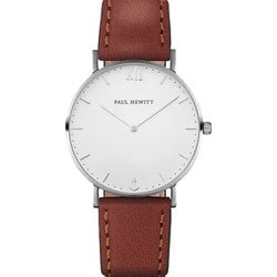 ポールヒューイット ボーイズ ブラウンレザー 36mm 並行輸入品 PH-SA-S-Sm-W-1S