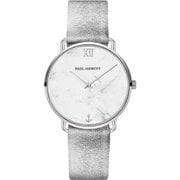 ポールヒューイット レディース グレーレザー 33mm 並行輸入品 PH-M-S-M-28S