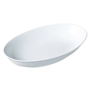 【国内正規品】ロイヤルコペンハーゲン ホワイトパルメッテ オーバルディッシュ 27cm 1016964