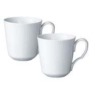 【国内正規品】ロイヤルコペンハーゲン ホワイトフルーテッド マグ S ペア 1017377