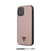 GUHCP12MVSATMLPI [GUESS公式ライセンス iPhone 12/iPhone 12 Pro兼用 背面ケース ピンク]