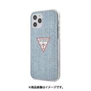 GUHCP12MPCUJULLB [GUESS公式ライセンス iPhone 12/iPhone 12 Pro兼用 背面ケース ライトブルーデニム]