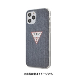 GUHCP12MPCUJULDB [GUESS公式ライセンス iPhone 12/iPhone 12 Pro兼用 背面ケース ブルーデニム]