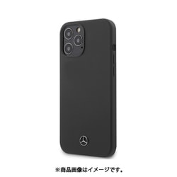 メルセデス・ベンツ公式ライセンス iPhone 12 Pro Max用 シリコン 背面ケース MEHCP12LSILSG