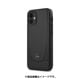 メルセデス・ベンツ公式ライセンス iPhone 12 mini用 本革 背面ケース ブラック MEHCP12SARMBK