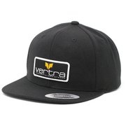 VERTRA CLASSIC WOOL SNAP BACK CAP Black/Orange