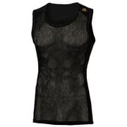 ウールネットシングレット LIMITED WOOLNET Singlet Ms 100000 Jet Black Mサイズ [アウトドア アンダーウェア メンズ]