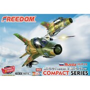 FRE162715 コンパクトシリーズ： MiG-21SM/F/BIS & MiG-21UM ロシア空軍 2キット入り [プラモデル]