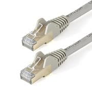 カテゴリ6a LANケーブル 10m グレー ツメ折れ防止RJ45コネクタ 10ギガビット対応カテゴリー6aケーブル 6ASPAT10MGR