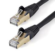 カテゴリ6a LANケーブル 7.5m ブラック ツメ折れ防止RJ45コネクタ 10ギガビット対応カテゴリー6aケーブル 6ASPAT750CMBK