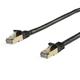 カテゴリ6a LANケーブル 7m ブラック ツメ折れ防止RJ45コネクタ 10ギガビット対応カテゴリー6aケーブル 6ASPAT7MBK