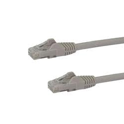 カテゴリー6 LANケーブル 7.5m グレー ツメ折れ防止RJ45コネクタ N6PATC750CMGR