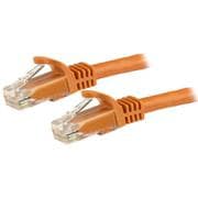 カテゴリー6 LANケーブル 7.5m オレンジ ツメ折れ防止RJ45コネクタ N6PATC750CMOR