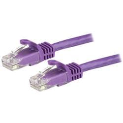 カテゴリー6 LANケーブル 7.5m パープル ツメ折れ防止RJ45コネクタ N6PATC750CMPL