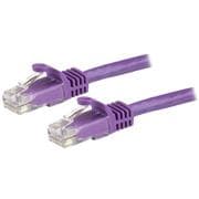カテゴリー6 LANケーブル 7.5m パープル ツメ折れ防止RJ45コネクタ N6PATC750CMPL