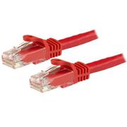 カテゴリー6 LANケーブル 7.5m レッド ツメ折れ防止RJ45コネクタ N6PATC750CMRD