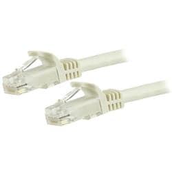 カテゴリー6 LANケーブル 7.5m ホワイト ツメ折れ防止RJ45コネクタ N6PATC750CMWH