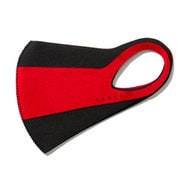 LOOKA デザインマスク デュアル RED×BLACK Sサイズ 1枚入