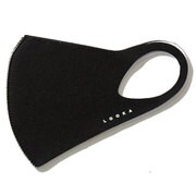 LOOKA デザインマスク デュアル BLACK×WHITE Mサイズ 1枚入