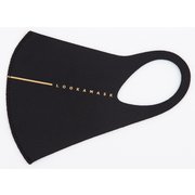 LOOKA デザインマスク エッセンシャル (SUITBLACK×GOLD) Lサイズ 1枚入
