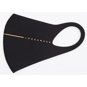 LOOKA デザインマスク エッセンシャル (SUITBLACK×GOLD) Mサイズ 1枚入