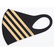 LOOKA デザインマスク エッセンシャル (BLACK×4GOLD) Sサイズ 1枚入