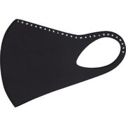 LOOKA デザインマスク LONGLOGO (WHITElogoBLACK) Sサイズ 1枚入