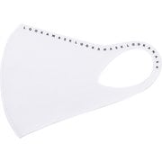 LOOKA デザインマスク LONGLOGO (BLACKlogoWHITE) Mサイズ 1枚入