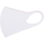 LOOKA デザインマスク LONGLOGO (PINKlogoWHITE) Lサイズ 1枚入