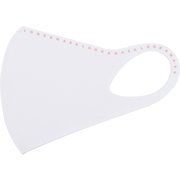 LOOKA デザインマスク LONGLOGO (PINKlogoWHITE) Mサイズ 1枚入