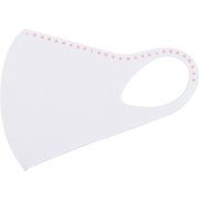 LOOKA デザインマスク LONGLOGO (PINKlogoWHITE) SMサイズ 1枚入