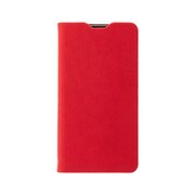 SB-A007-SDFB/RD [Y！mobile Selection AQUOS sense4 basic 用 抗菌 Stand Flip ケース RD レッド]
